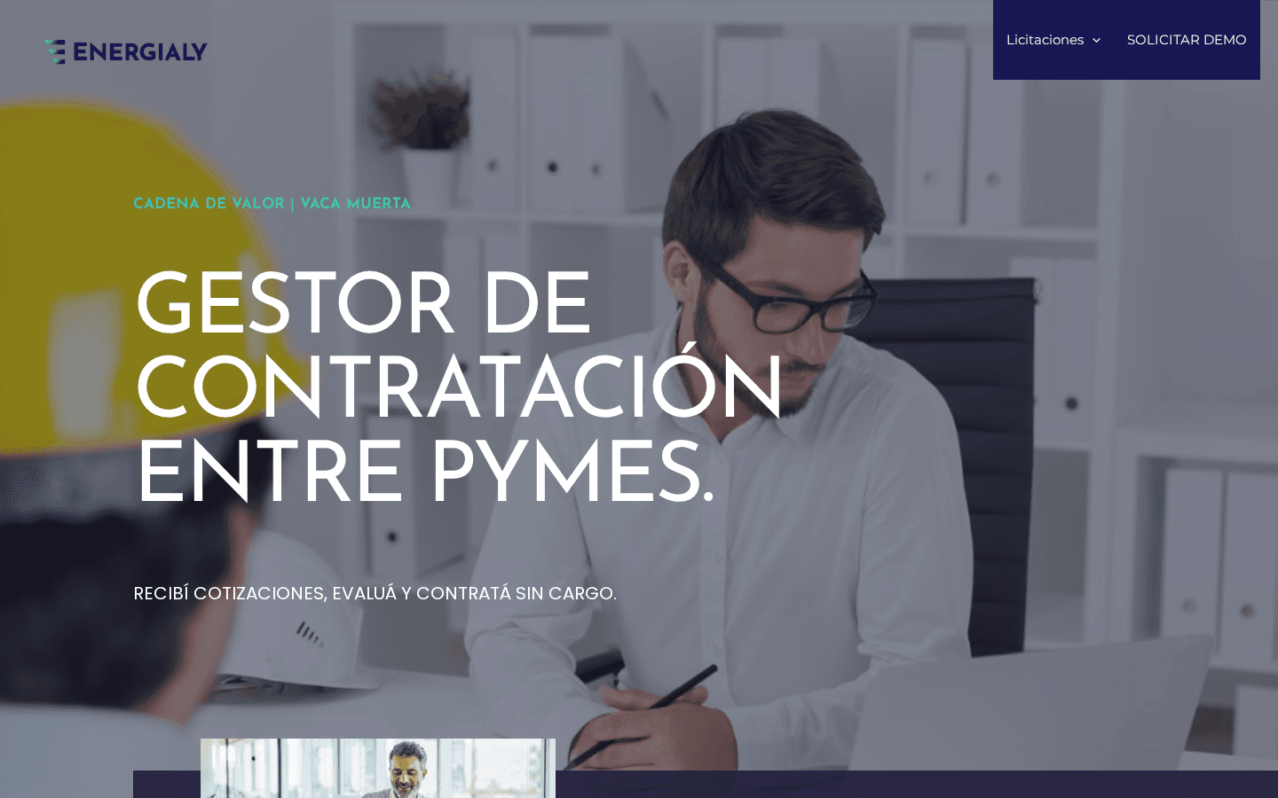 Vista del proyecto Energialy
