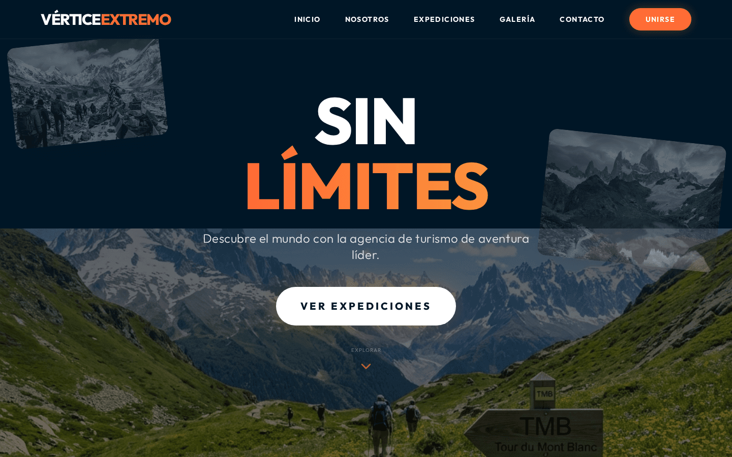 Vista del proyecto Vértice Extremo